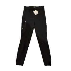 NWT Willit Women's Black Fleece Riding Pants Leggings Breeches Size Small